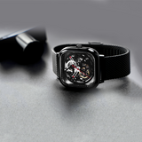 CIGA Design C Series Full Hollow Mechanical Watch Black