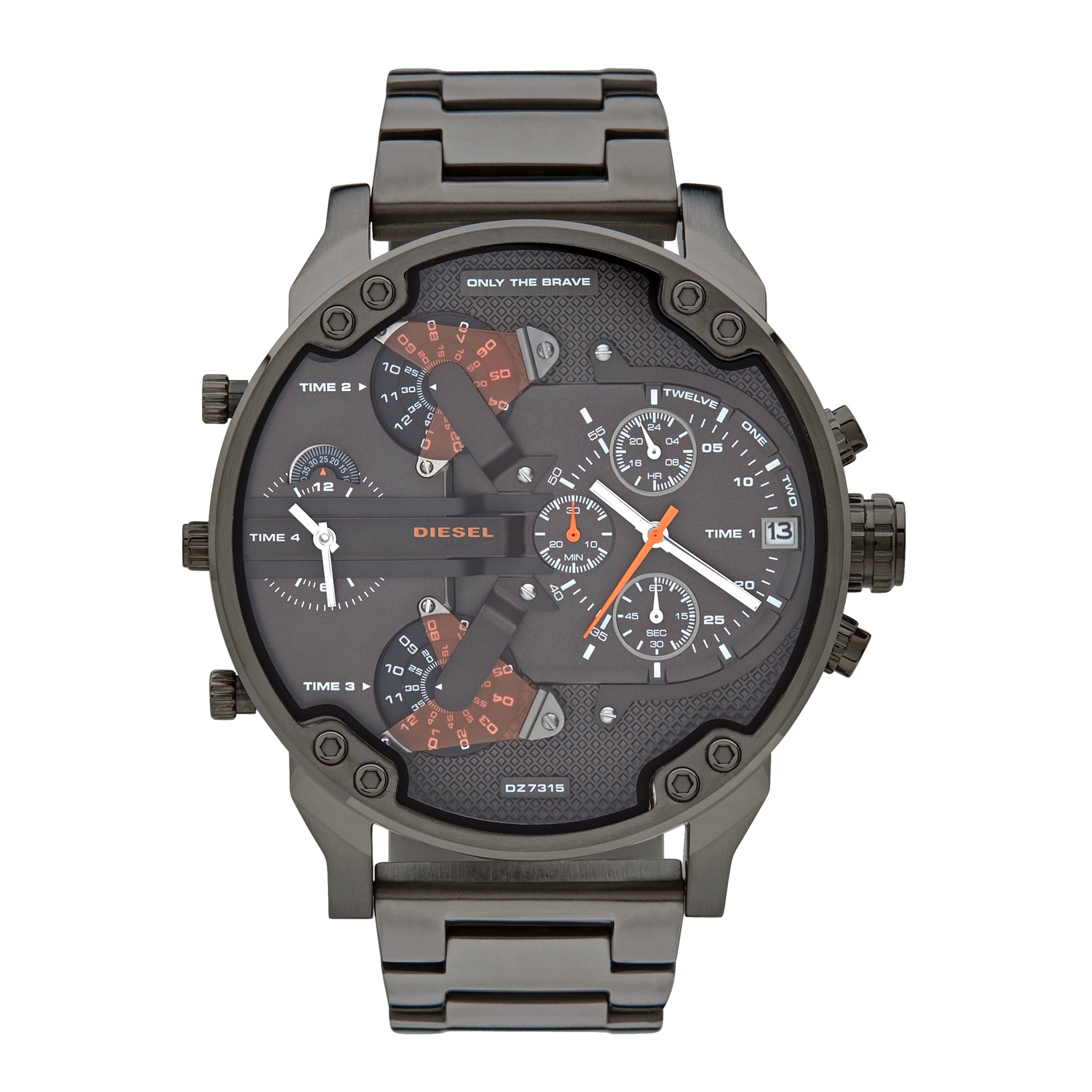 Diesel Mr. Daddy 2.0 Chronograph Watch DZ7315 Gunmetal - Front