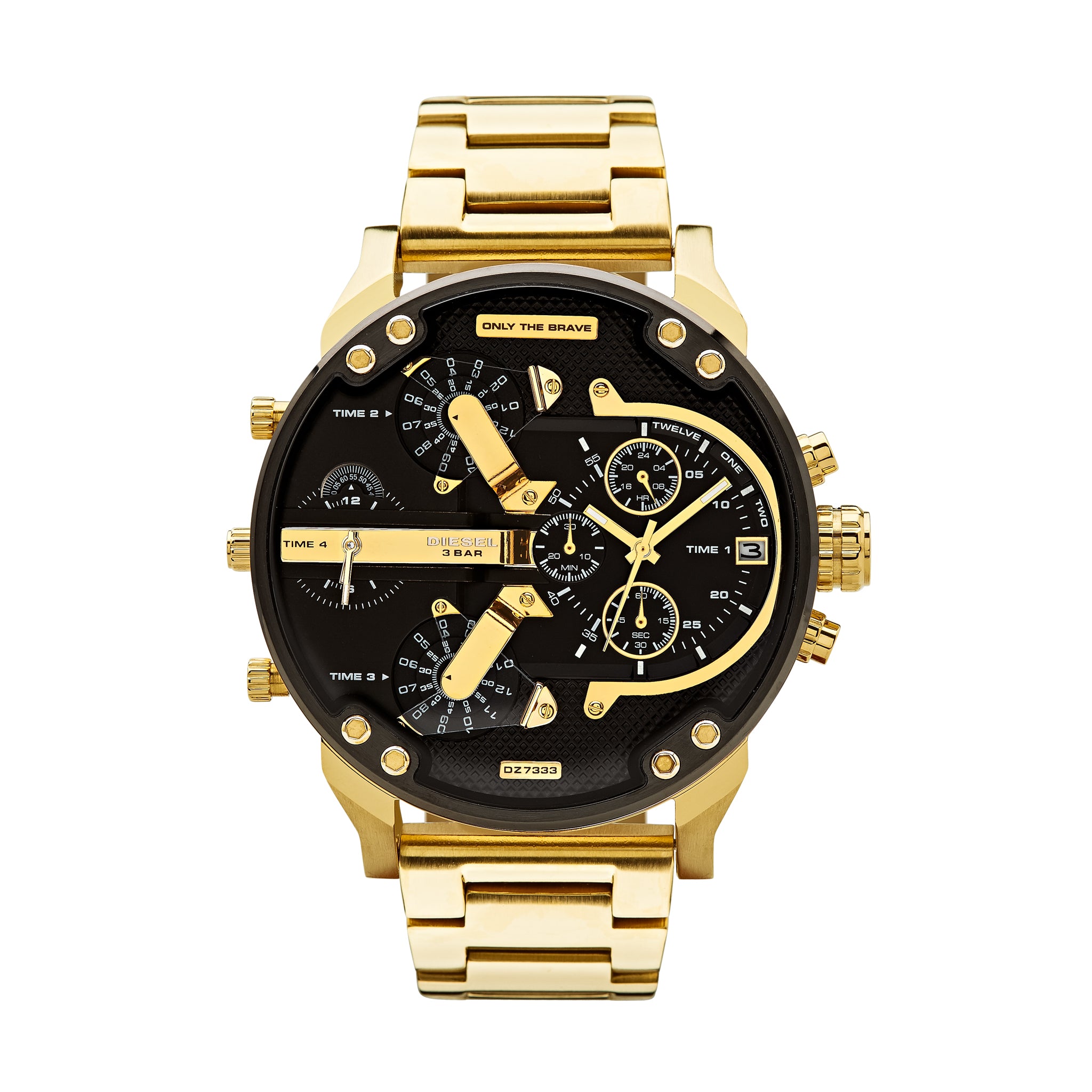 Diesel Daddy Chronograph Watch DZ7333 Black/Gold