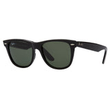 Ray-Ban Original Wayfarer RB2140 Large Black Sunglasses - Angle