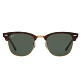 Ray-Ban Clubmaster RB3016 Sunglasses Tortoise - Front