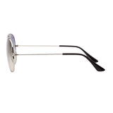 Ray-Ban Aviator Gradient RB3025 Sunglasses - Grey/Silver Side
