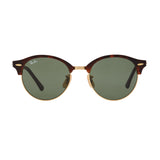 Ray-Ban Clubround RB4246 Sunglasses - Tortoise/Green Front