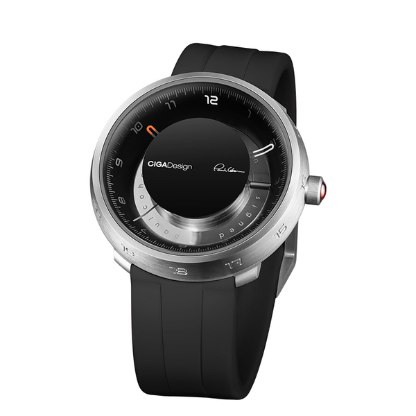 CIGA Design U Series  Black Hole Stainless Steel Black Mechanical Watch