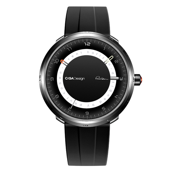 CIGA Design U Series  Black Hole Stainless Steel Black Mechanical Watch