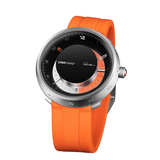 CIGA Design U Series  Black Hole Titanium Orange Mechanical Watch