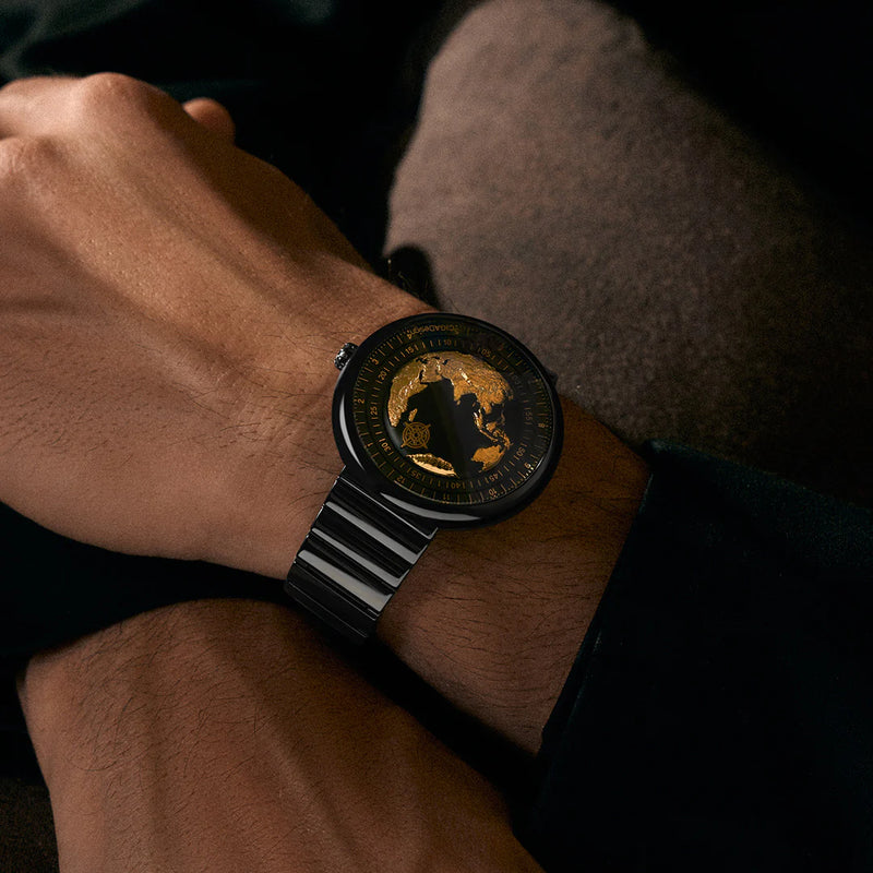 CIGA design Mechanical Watch Blue Planet II·Gilded Age