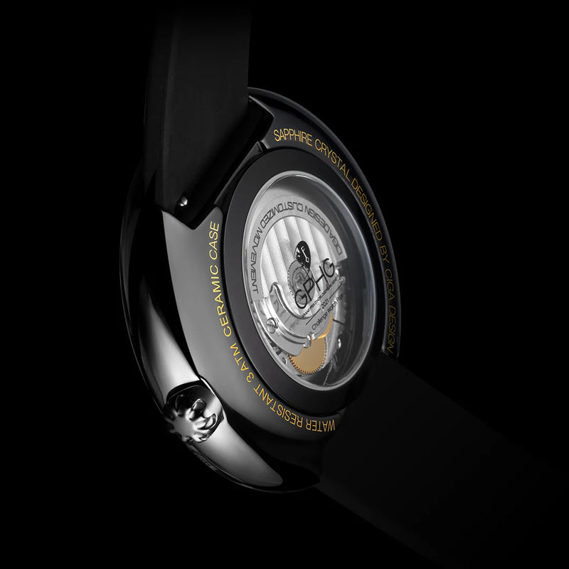 CIGA design Mechanical Watch Blue Planet II·Gilded Age