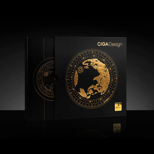 CIGA design Mechanical Watch Blue Planet II·Gilded Age