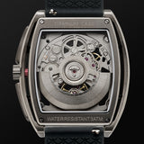 CIGA Design Z Series Titanium Automatic Mechanical Skeleton Watch - Black