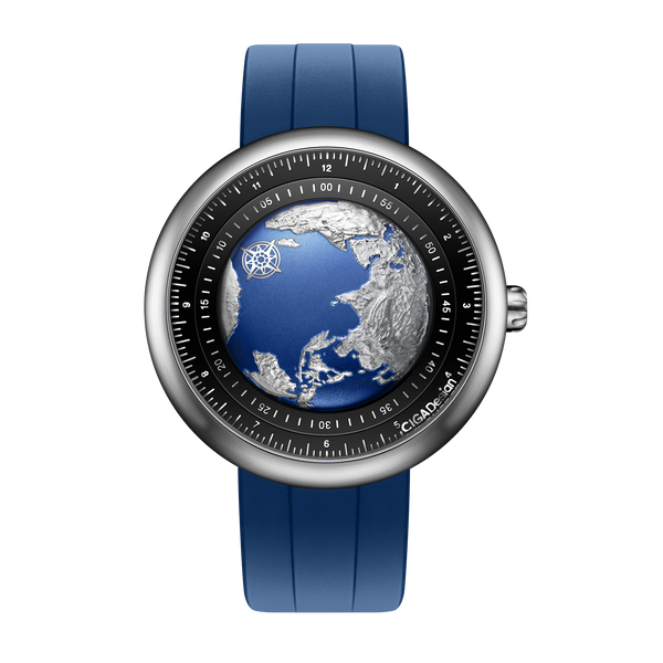 CIGA Design Series U Blue Planet Titanium Automatic Mechanical Watch