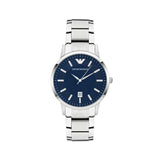 Emporio Armani Renato Watch AR11180 Blue/Silver - Front