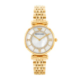Emporio Armani Gianni T-Bar Watch Gold AR1907 - Front