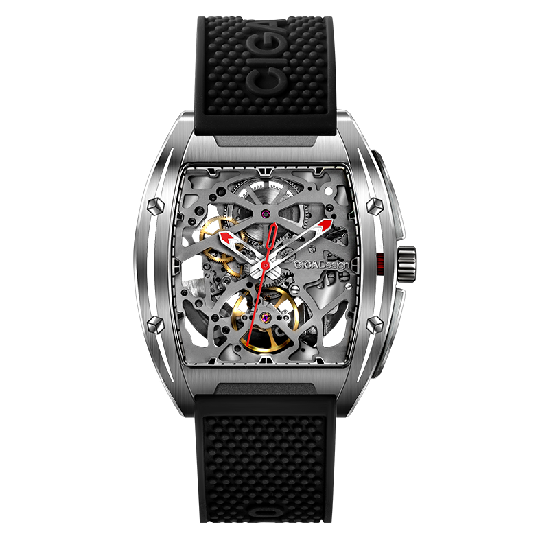 CIGA Design Z Series Stainless Steel Automatic Mechanical Skeleton Watch