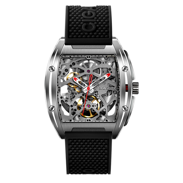 CIGA Design Z Series Stainless Steel Automatic Mechanical Skeleton Watch