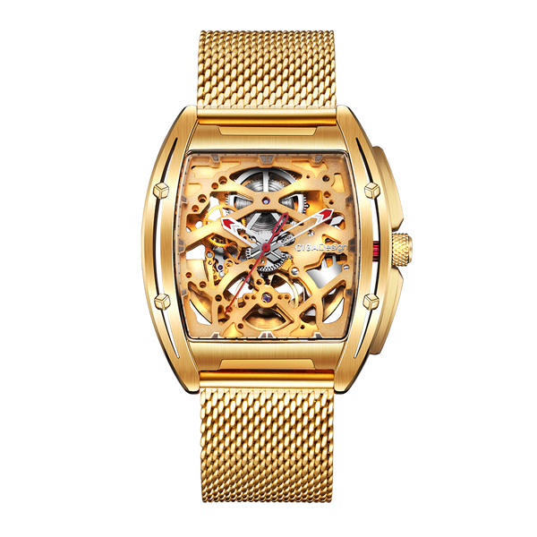 CIGA Design Z Series Gold Edition Automatic Mechanical Skeleton Watch