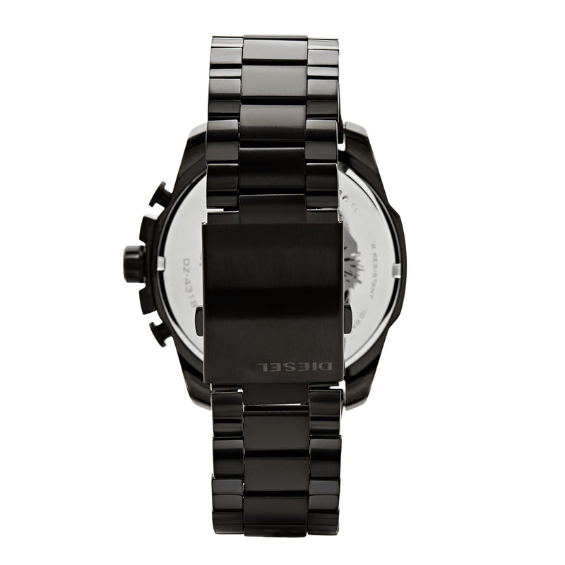 Diesel Mega Chief Chronograph Watch DZ4318 Iridescent Black