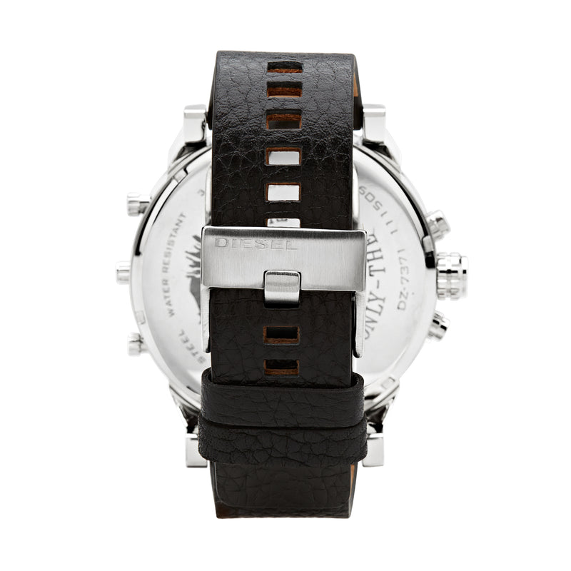 Diesel Mr. Daddy 2.0 Chronograph Watch DZ7313 Silver/Black - Back