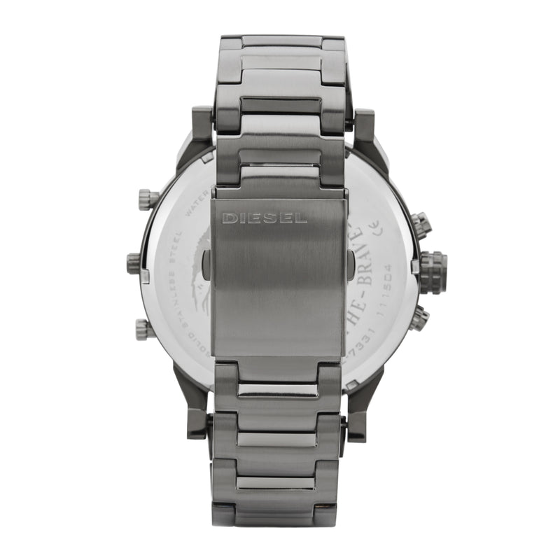 Diesel Mr. Daddy 2.0 Chronograph Watch DZ7331 Gunmetal Blue