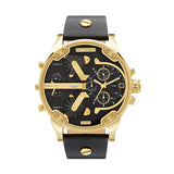 Diesel Mr. Daddy 2.0 Chronograph Watch DZ7371 Gold/Black - Front