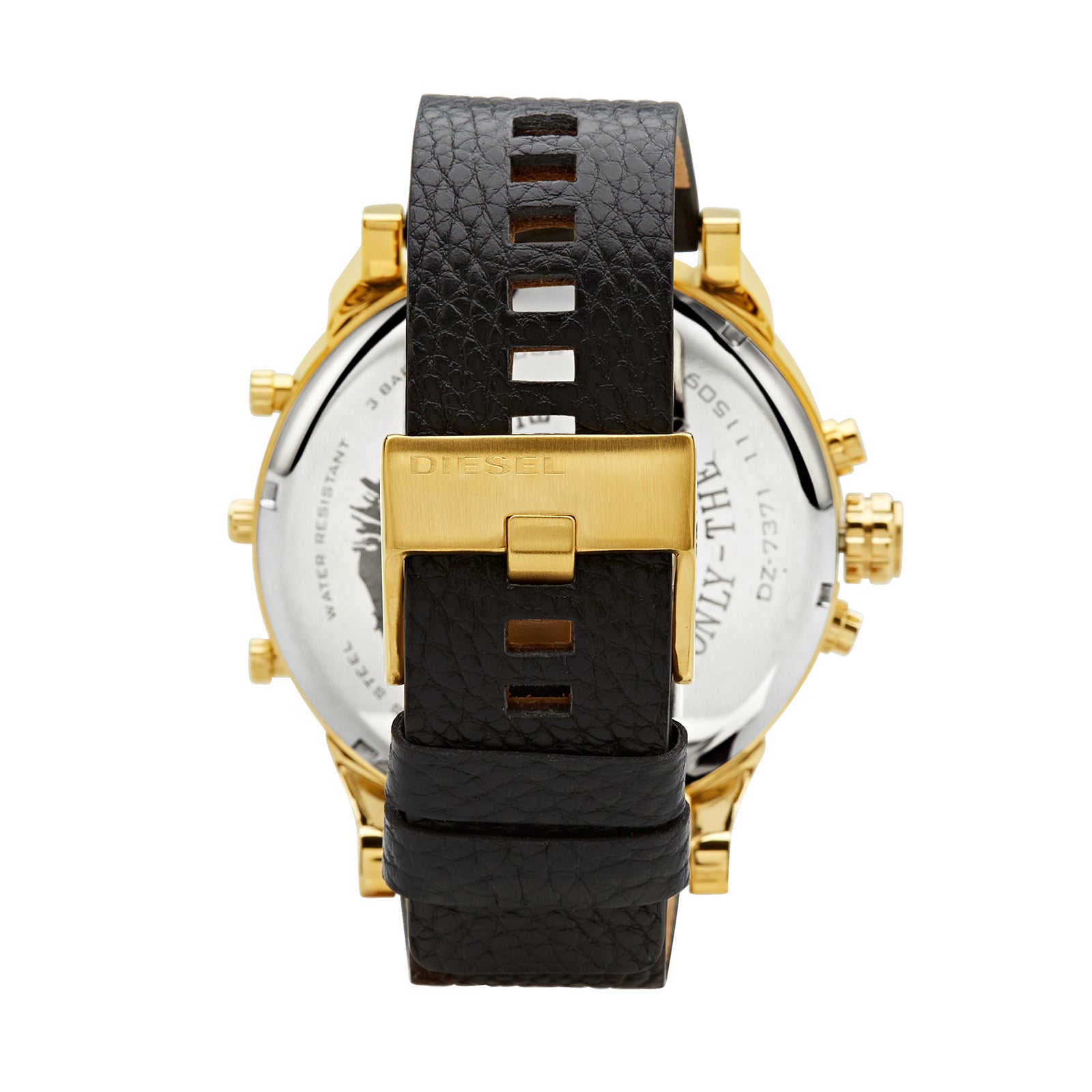 Diesel Mr. Daddy 2.0 Chronograph Watch DZ7371 - Gold/Black | MODE 