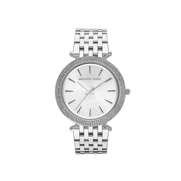 Michael Kors Ladies Darci Watch MK3190 - Silver Front