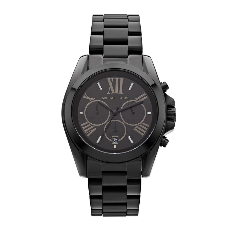 Michael kors bradshaw watch black hotsell