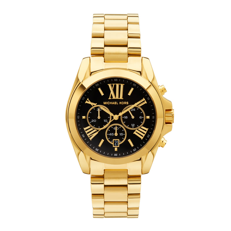 Michael Kors Bradshaw Chronograph Watch Gold MK5739 - Front
