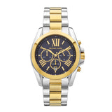 Michael Kors Bradshaw Chronograph Watch MK5976 Blue Gold MODE