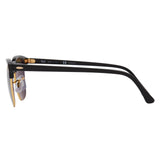 Ray-Ban Clubmaster RB3016 Polarised Black Sunglasses - Side