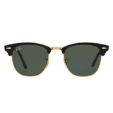 Ray-Ban Clubmaster RB3016 Sunglasses Black - Front