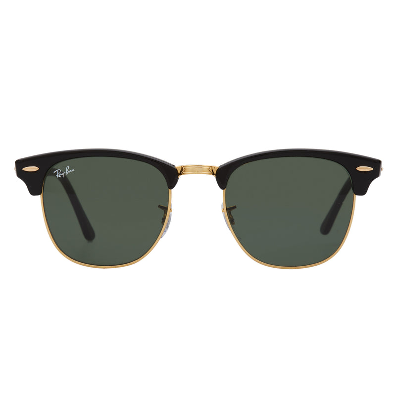 Ray-Ban Clubmaster RB3016 Sunglasses Black - Front