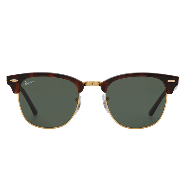 Ray-Ban Clubmaster RB3016 Sunglasses Tortoise - Front