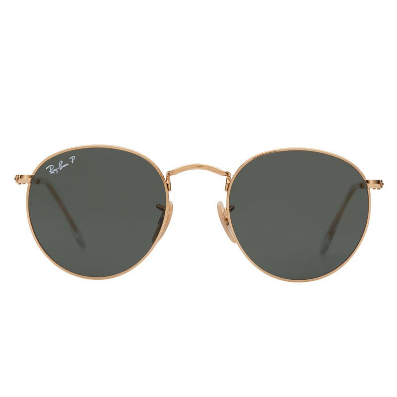 Ray-Ban Round RB3447 Polarised Sunglasses - Front