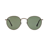 Ray-Ban Round RB3447 Sunglasses - Gunmetal/Green Front