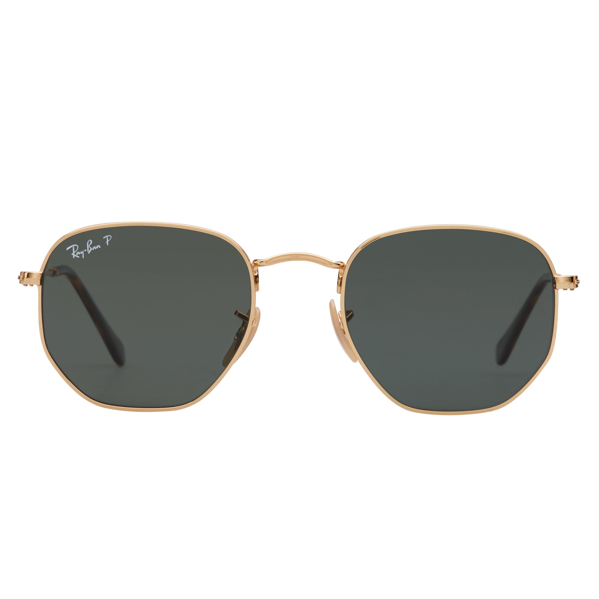 Ray-Ban Hexagonal RB3548N Polarised Sunglasses - Front