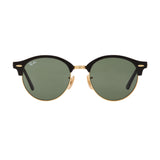 Ray-Ban Clubround RB4246 Sunglasses - Black/Green Front