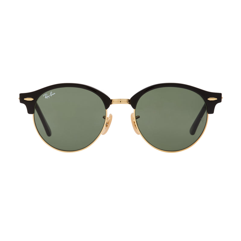 Ray-Ban Clubround RB4246 Sunglasses - Black/Green Front